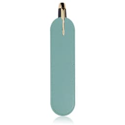 Custom Letters PU Leather Pencil Case Advertising Company Logo School Office Small Pen Holder Ballpen Storage Bag DIY Name Gift