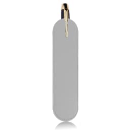 Custom Letters PU Leather Pencil Case Advertising Company Logo School Office Small Pen Holder Ballpen Storage Bag DIY Name Gift