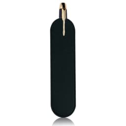 Custom Letters PU Leather Pencil Case Advertising Company Logo School Office Small Pen Holder Ballpen Storage Bag DIY Name Gift