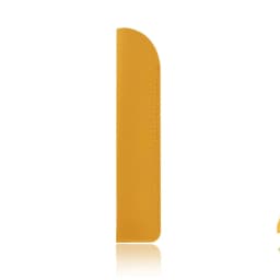 Custom Letters PU Leather Pencil Case Advertising Company Logo School Office Small Pen Holder Ballpen Storage Bag DIY Name Gift