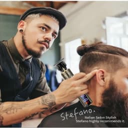 Portable Hairdressing Clipper USB Fast Charging Approaching Zero Gapped Cutting Shaver Man Electric Grooming Kit