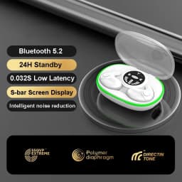 Invisible Sleep Earphones Bluetooth 5.3 Headphones IPX5 Waterproof Noise Reduction Earbuds Touch Control Wireless Headsets