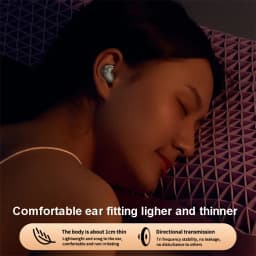 Invisible Sleep Earphones Bluetooth 5.3 Headphones IPX5 Waterproof Noise Reduction Earbuds Touch Control Wireless Headsets