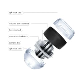 Wrist Power Wrist Hand Ball Auto-Start Grip Ball Strengthener Gyroscopic Arm Gyro Hand Ball Home Fitness Forearm Exerciser
