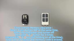 1/5/10 PCS 433.92MHZ Clone Remote Control Clone Learning Code Key Universal Copier Rolling Garage Door