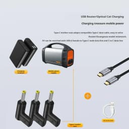 5V Type-C to DC Power Charge Convert for PSP 1000 2000 3000 Mini USB C Charging Convert Adapter