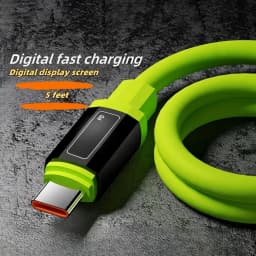 6A Type C To Type C Mobile Phone Charging Cable Universal High Power Charger USB Cord 6A USB C Cable for Xiaomi iPhone Samsung