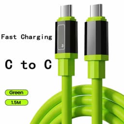 6A Type C To Type C Mobile Phone Charging Cable Universal High Power Charger USB Cord 6A USB C Cable for Xiaomi iPhone Samsung
