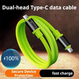 6A Type C To Type C Mobile Phone Charging Cable Universal High Power Charger USB Cord 6A USB C Cable for Xiaomi iPhone Samsung