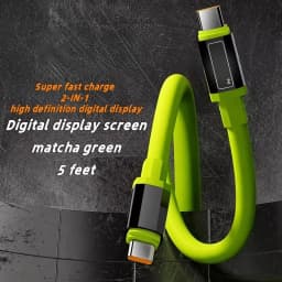 6A Type C To Type C Mobile Phone Charging Cable Universal High Power Charger USB Cord 6A USB C Cable for Xiaomi iPhone Samsung