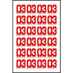 Number 01 02 03 Temporary Tattoos for Women Man Arm Tattoo Cartoon Art Waterproof Cosplay Lasting Sticker Tatuajes Temporales