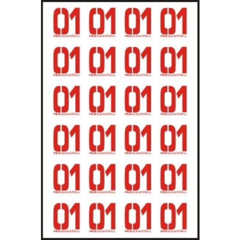 Number 01 02 03 Temporary Tattoos for Women Man Arm Tattoo Cartoon Art Waterproof Cosplay Lasting Sticker Tatuajes Temporales