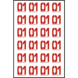 Number 01 02 03 Temporary Tattoos for Women Man Arm Tattoo Cartoon Art Waterproof Cosplay Lasting Sticker Tatuajes Temporales