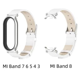 Mi Band 10 11 9 8 7 6 5 Strap for Xiaomi Smart Band 8 Bracelet NFC Global Version Leather Watch Band Mi 8 Wristband Miband 9 10