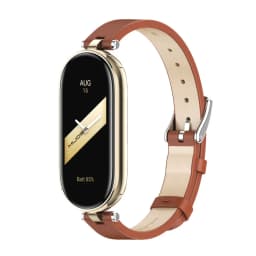 Mi Band 10 11 9 8 7 6 5 Strap for Xiaomi Smart Band 8 Bracelet NFC Global Version Leather Watch Band Mi 8 Wristband Miband 9 10