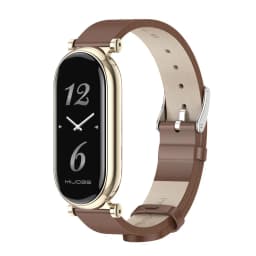 Mi Band 10 11 9 8 7 6 5 Strap for Xiaomi Smart Band 8 Bracelet NFC Global Version Leather Watch Band Mi 8 Wristband Miband 9 10