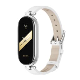 Mi Band 10 11 9 8 7 6 5 Strap for Xiaomi Smart Band 8 Bracelet NFC Global Version Leather Watch Band Mi 8 Wristband Miband 9 10