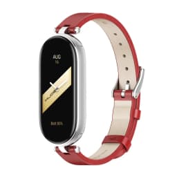 Mi Band 10 11 9 8 7 6 5 Strap for Xiaomi Smart Band 8 Bracelet NFC Global Version Leather Watch Band Mi 8 Wristband Miband 9 10