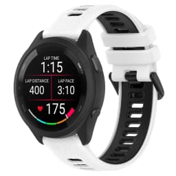 BEHUA 22MM 20MM 18 Replacement Silicone Watchband Sport Watch Strap For Garmin Forerunner 255/265 Wristband Bracelet Accessories