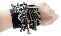 Magnetic Wristbands Weak magnetism Holds Set screw Bracelet Movement Magnetic Nail Drilling Manager Storage Wrist Electrician