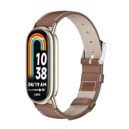 Mi Band 10 11 9 8 Leather Strap For MiBand 9 Bracelet Replacement Watchband for Xiaomi Smart Band 8 NFC Version Miband 8 Strap