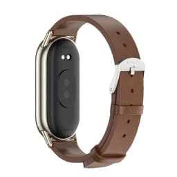 Mi Band 10 11 9 8 Leather Strap For MiBand 9 Bracelet Replacement Watchband for Xiaomi Smart Band 8 NFC Version Miband 8 Strap
