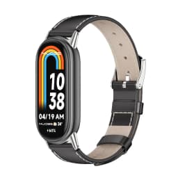 Mi Band 10 11 9 8 Leather Strap For MiBand 9 Bracelet Replacement Watchband for Xiaomi Smart Band 8 NFC Version Miband 8 Strap
