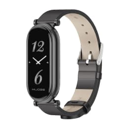 Mi Band 10 11 9 8 Leather Strap For MiBand 9 Bracelet Replacement Watchband for Xiaomi Smart Band 8 NFC Version Miband 8 Strap