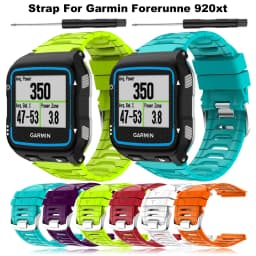 Silicone Watchband For Garmin Forerunner 920XT Replacement Wristband Accessory Sport Watch Bracelet + Tool Forerunner 920 XT