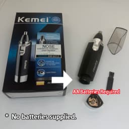 Kemei Nose Hair Trimmer Nasal Wool Implement Nose Hair Cut Washed Trimmer Clipper And Hair Razor Epilator Remover Nose Hair