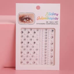 1 Pcs Self Adhesive Colored Diamonds Eyeshadow Stickers Color Crystal Diamond DIY Eyes Face Body Makeup Decorations Rhinestones