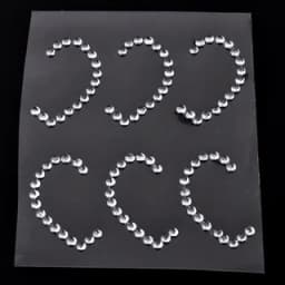 1 Pcs Self Adhesive Colored Diamonds Eyeshadow Stickers Color Crystal Diamond DIY Eyes Face Body Makeup Decorations Rhinestones