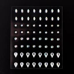 1 Pcs Self Adhesive Colored Diamonds Eyeshadow Stickers Color Crystal Diamond DIY Eyes Face Body Makeup Decorations Rhinestones