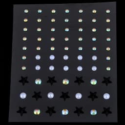 1 Pcs Self Adhesive Colored Diamonds Eyeshadow Stickers Color Crystal Diamond DIY Eyes Face Body Makeup Decorations Rhinestones