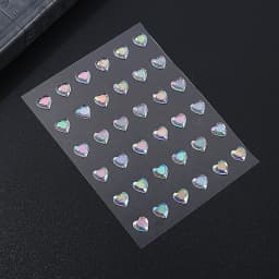 1 Pcs Self Adhesive Colored Diamonds Eyeshadow Stickers Color Crystal Diamond DIY Eyes Face Body Makeup Decorations Rhinestones