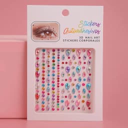 1 Pcs Self Adhesive Colored Diamonds Eyeshadow Stickers Color Crystal Diamond DIY Eyes Face Body Makeup Decorations Rhinestones