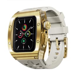 Heavy Metal Stainless Steel Rubber Case For Apple Watch Ultra 2 Ultra 1 49mm Shockproof Case For iWatch Series 9 8 7 6 5 44MM 45
