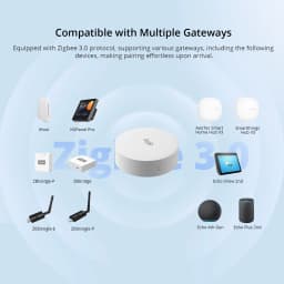SONOFF SNZB-02P Zigbee Temperature and Humidity Sensor Smart Home Thermometer Detector Work with Alexa Google Home Smartthings