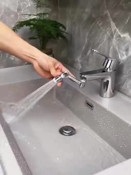 Heavy Metal Universal 1080° Rotation Faucet Sprayer Head For Kitchen Washbasin Extension Faucet Bubbler Sink Tap Splash Nozzle