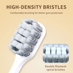 Kingubznis Gold Toothbrush Luxury Gold Silver Teeth Brush Men Women Adult Toothbrushes Brand New Electroplated Dental Brushes