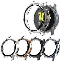 samsung Galaxy Watch Active 2 Screen Protector Case 44MM, Bumper Full Around Cover for Samsung Galaxy Watch Active2 44MM 40MM