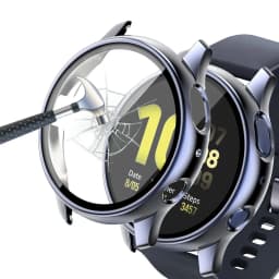 samsung Galaxy Watch Active 2 Screen Protector Case 44MM, Bumper Full Around Cover for Samsung Galaxy Watch Active2 44MM 40MM