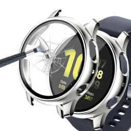 samsung Galaxy Watch Active 2 Screen Protector Case 44MM, Bumper Full Around Cover for Samsung Galaxy Watch Active2 44MM 40MM