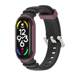 Strap for Mi Band 7 6 5 Silicone Bracelet for Xiaomi Mi Band 6 Strap Man Woman Breathable Rubber Watchband