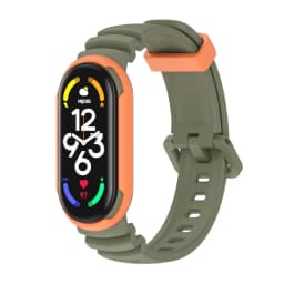 Strap for Mi Band 7 6 5 Silicone Bracelet for Xiaomi Mi Band 6 Strap Man Woman Breathable Rubber Watchband