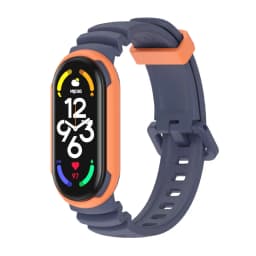 Strap for Mi Band 7 6 5 Silicone Bracelet for Xiaomi Mi Band 6 Strap Man Woman Breathable Rubber Watchband