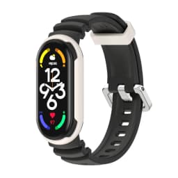 Strap for Mi Band 7 6 5 Silicone Bracelet for Xiaomi Mi Band 6 Strap Man Woman Breathable Rubber Watchband