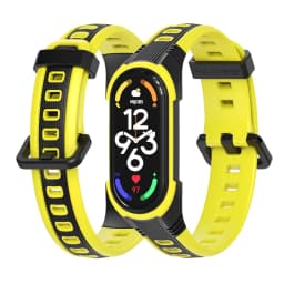 Strap for Mi Band 7 6 5 Silicone Bracelet for Xiaomi Mi Band 6 Strap Man Woman Breathable Rubber Watchband