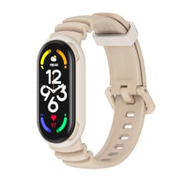 Strap for Mi Band 7 6 5 Silicone Bracelet for Xiaomi Mi Band 6 Strap Man Woman Breathable Rubber Watchband