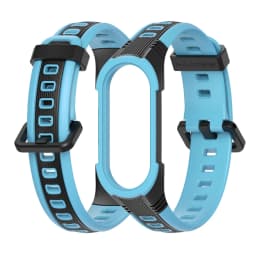 Strap for Mi Band 7 6 5 Silicone Bracelet for Xiaomi Mi Band 6 Strap Man Woman Breathable Rubber Watchband